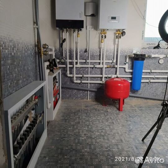 Монтаж отопления, Теплый пол