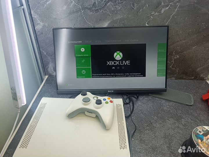 Xbox 360 прошитый и лицензия