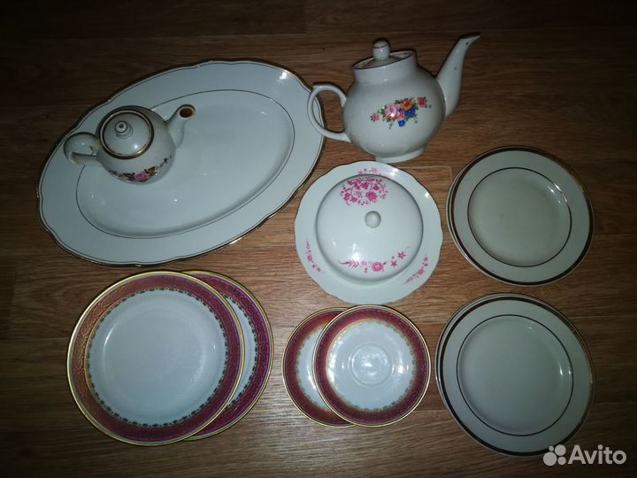 Посуда столовая kahla гдр, Дулево