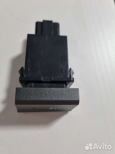 Кнопка передних птф accent серая