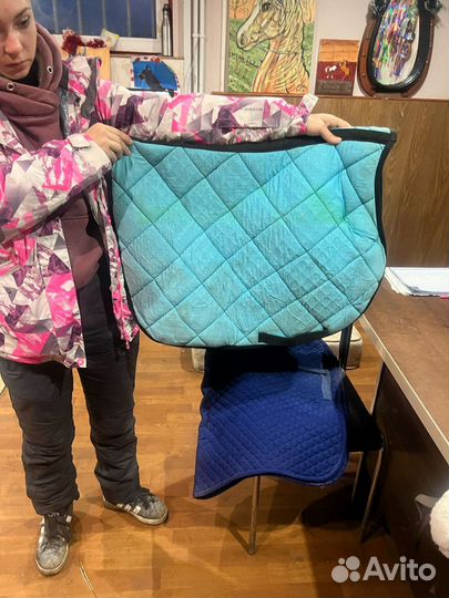 Вальтрапы для лошади пакетом. Б,у