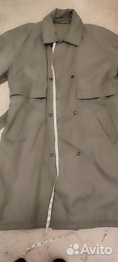 Мужской плащ утепленный