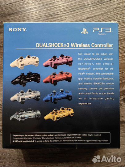 Джойстик для ps3, новый