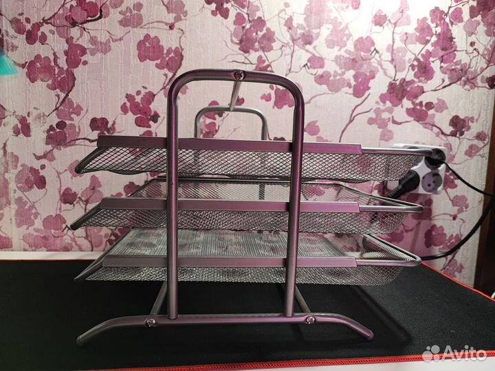 Органайзер IKEA металлический для бумаги