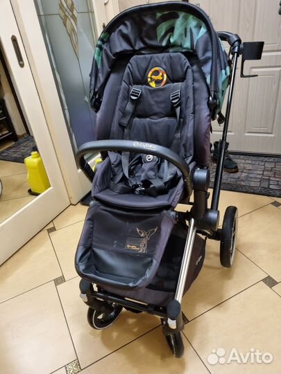 Прогулочная коляска бу cybex priam birds