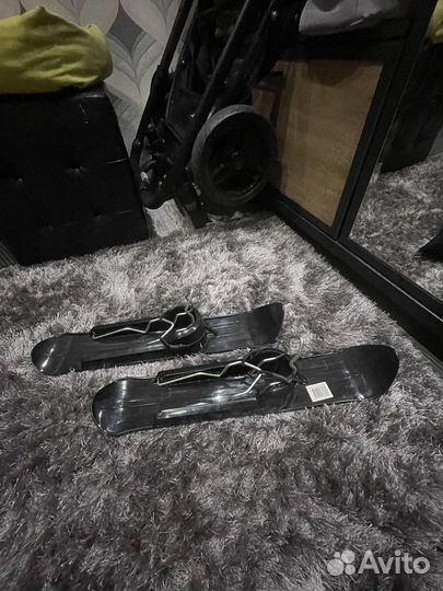 Лыжи для коляски happy baby