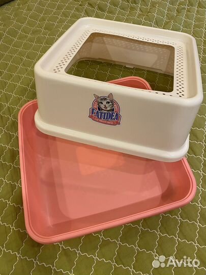 Лоток для кошек с высоким бортом