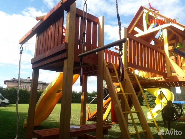 Детская площадка для дачи Савушка Люкс 15