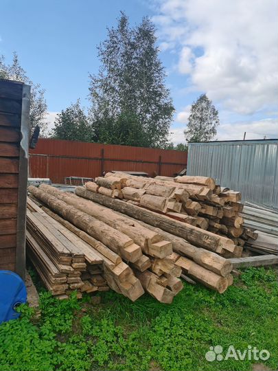 Сруб 6 на 4 + выпуск 2 метра