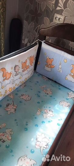 Бортики в кроватку