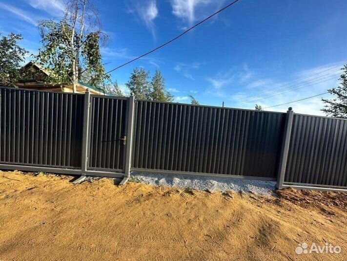 Откатные ворота автоматические