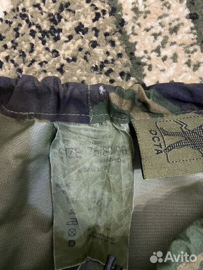 Непромокаемые брюки армии великобритании DPM