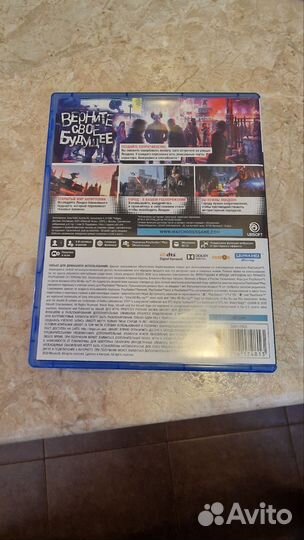 Диск с игрой Watch Dogs: Legion для ps5
