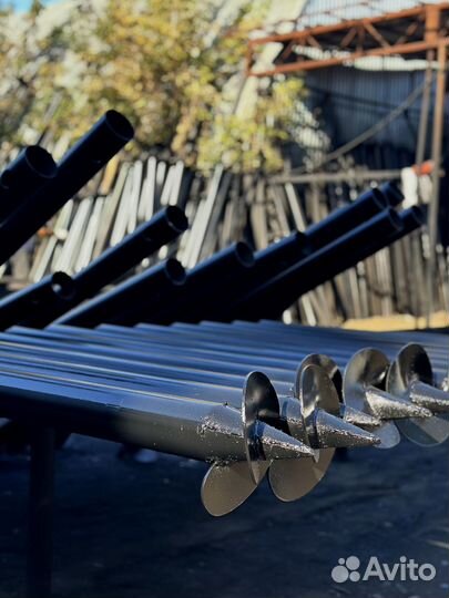 Винтовые сваи доставка монтаж