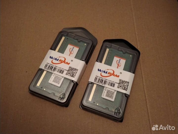 16Gb (ddr3l pc3l 12800S) память ноутбука новые