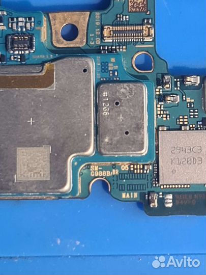 Плата samsung galaxy s20 ultra (не рабочая)