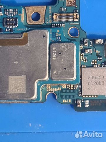 Плата samsung galaxy s20 ultra (не рабочая)