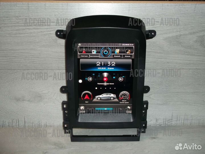 Магнитола Chevrolet Captiva Android в стиле Тесла