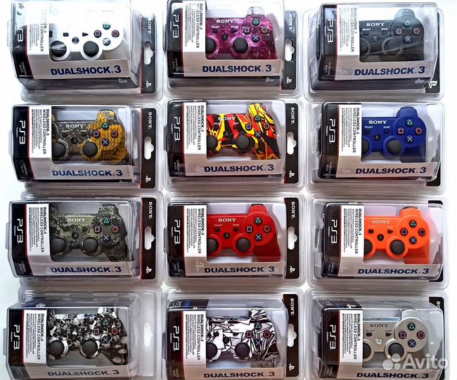 Новые беспроводные геймпады PS3