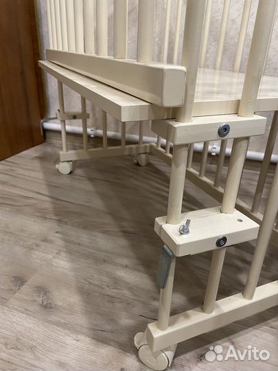 Прикроватная кроватка люлька детская