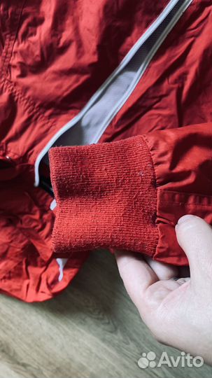 Ветровка H&M young 152 см 11-12 лет красная