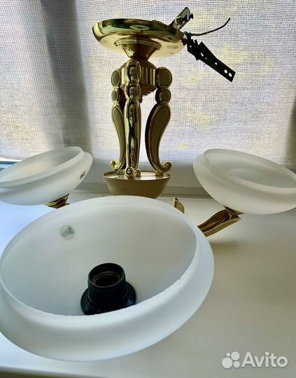 Люстра потолочная бу