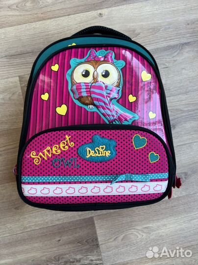 Рюкзак школьный для девочки бу