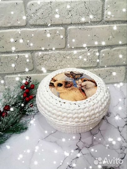 Корзинка ручной работы