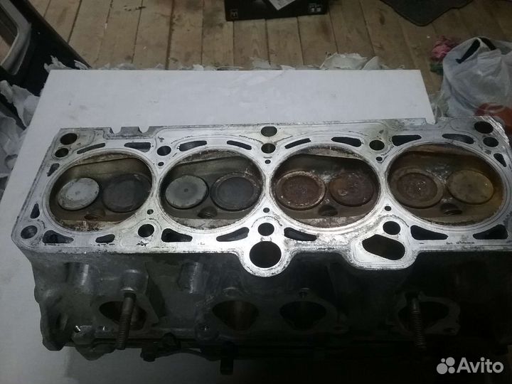 Головка блока цилиндров на skoda octavia А5 1,6л