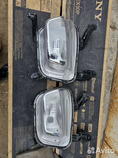 Kia rio 3 противотуманки