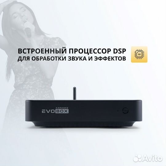 Караоке система Evolution evobox Plus Black