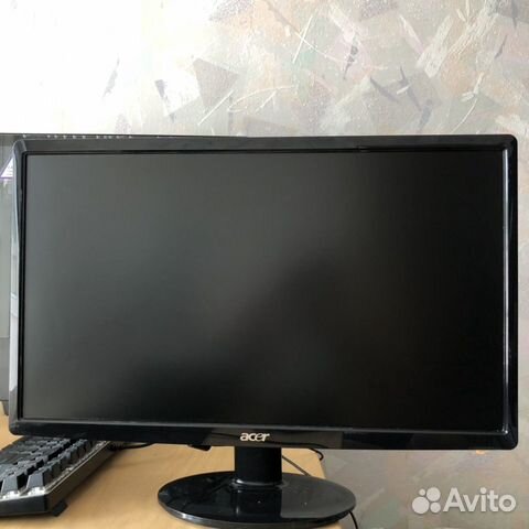 Full HD ЖК монитор 22" acer 1920x1080 (16:9) hdmi