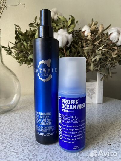 Солевые спреи для укладки волос