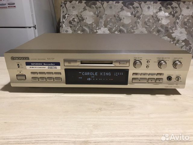 Pioneer MJ-D7 Hi-Fi Minidisc Recorder