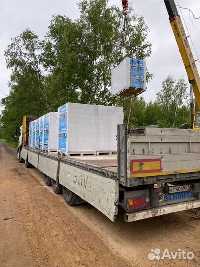 Пеноблок/газобетон доставка