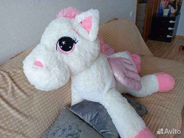 Мягкая игрушка лошадка