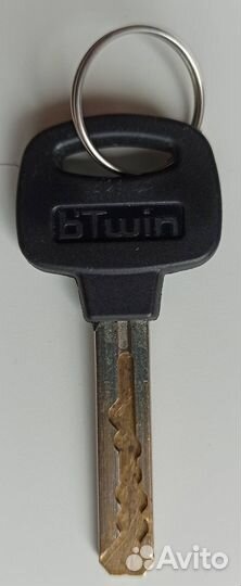 Трос замок велосипедный bTwin Decatlon