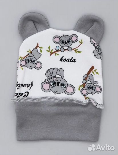 Детские шапочки для новорожденных