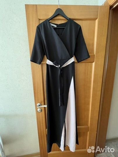 Комбинезон с брюками-палаццо. 46-48 размер