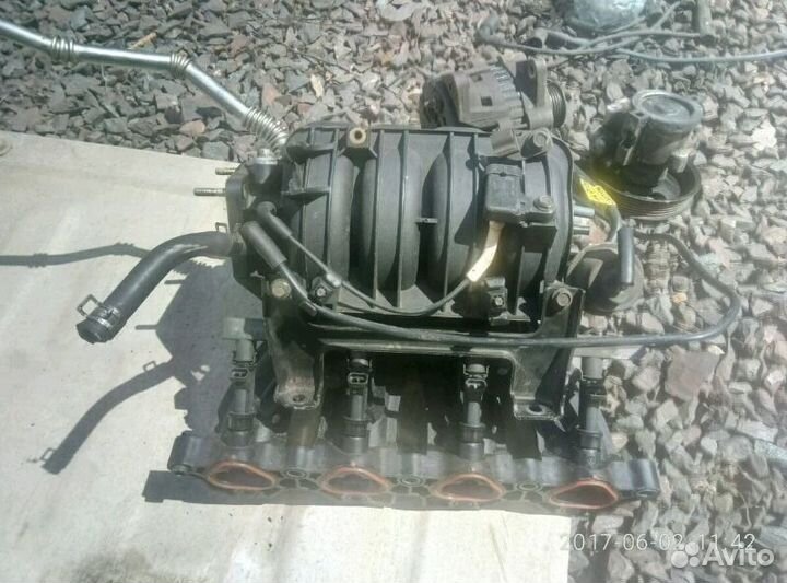 Впускной коллектор шевроле лачетти