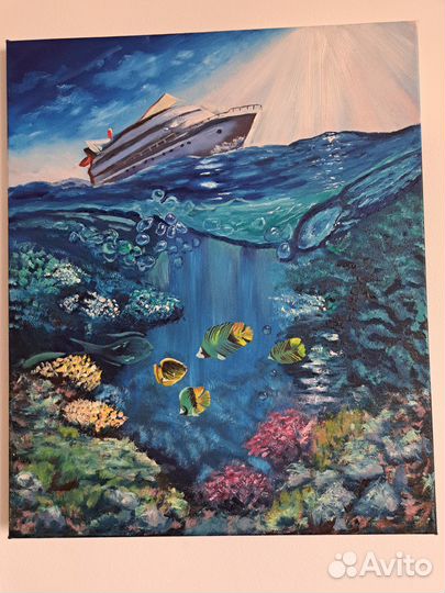 Картина маслом на холсте