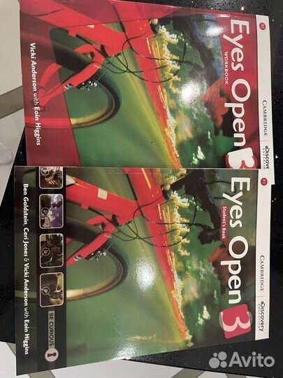 Учебник и рабочая тетрадь Eyes open 3