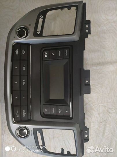 Штатная магнитола на tucson