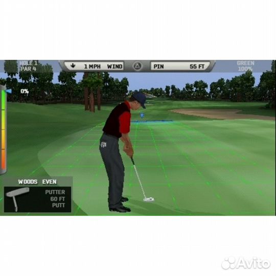 Tiger Woods PGA Tour 06, б/у, множ.царап., английс