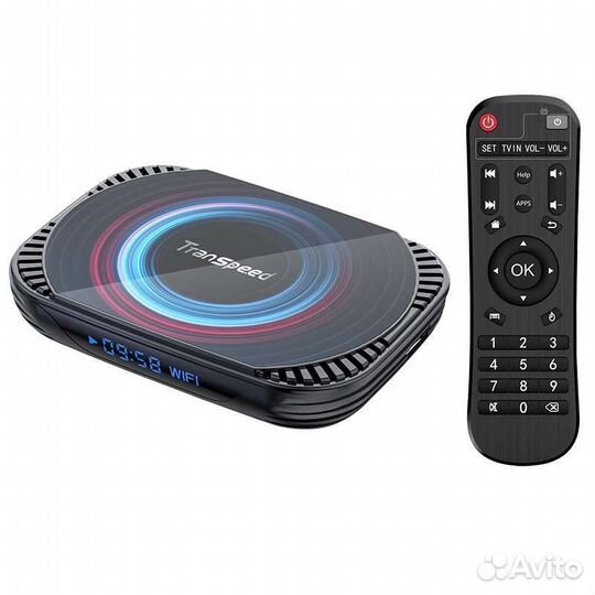 Смарт тв-приставка Transpeed X4/32/64Gb Android 11