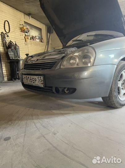 Бампер приора