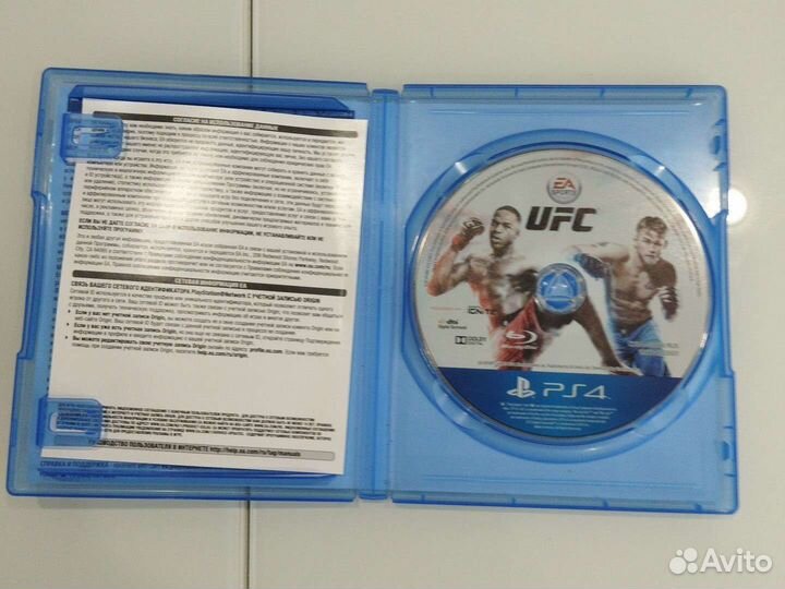 Игра UFC 1 на ps4