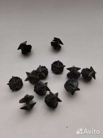 Пластиковые звёздочки