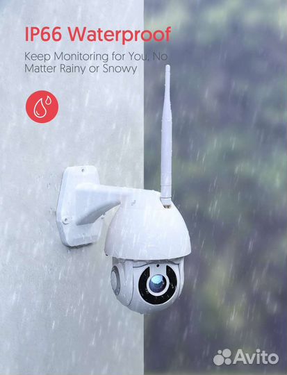 Новая Камера видеонаблюдения Tuya PC660T