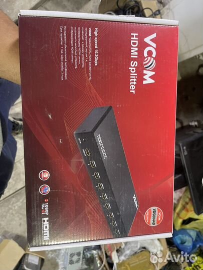 Hdmi splitter 1x4 новый